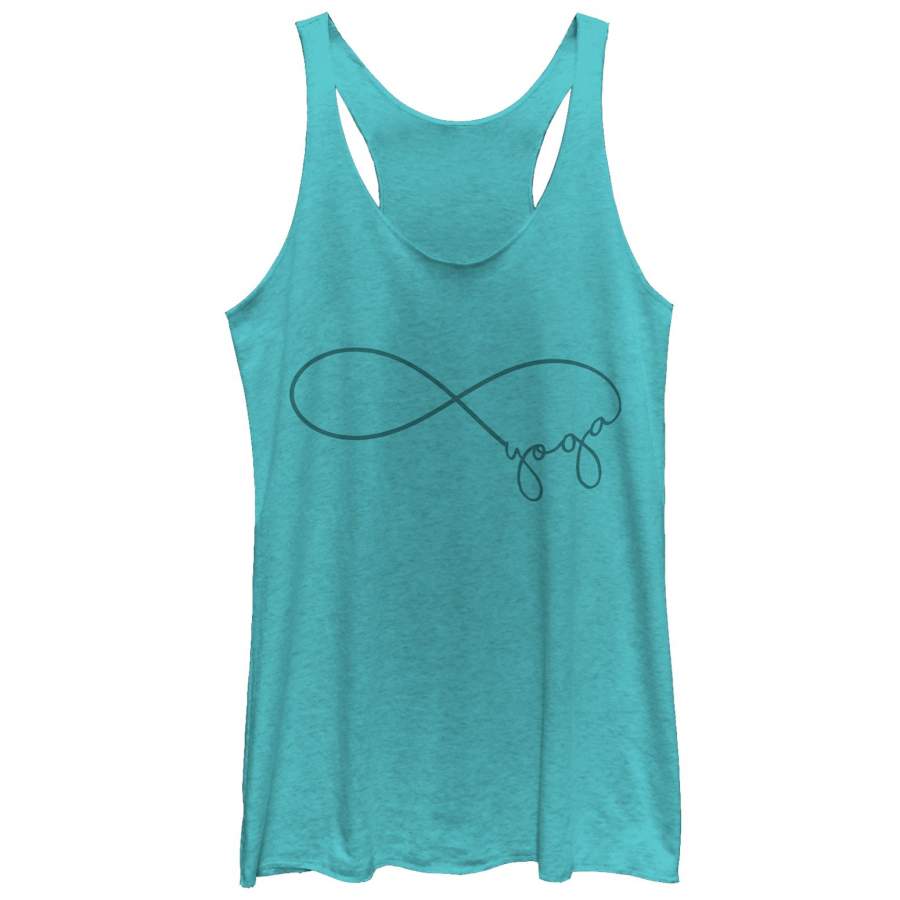 CHIN UP Women’s Yoga Infinity  Racerback Tank