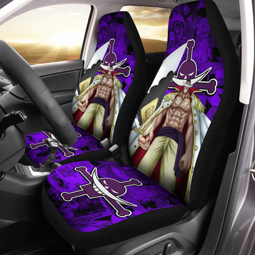 Whitebeard Car Seat Covers Custom One Piece Anime