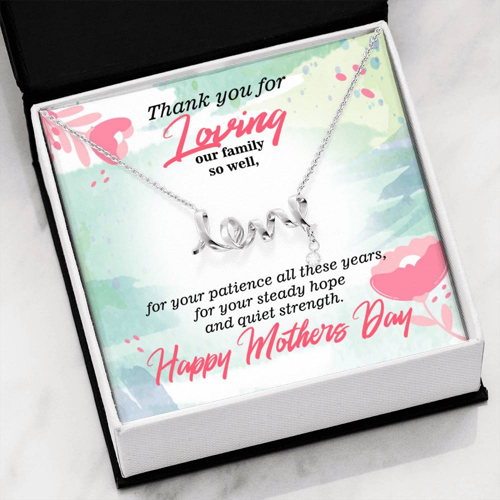 Mother’S Day Love Necklace