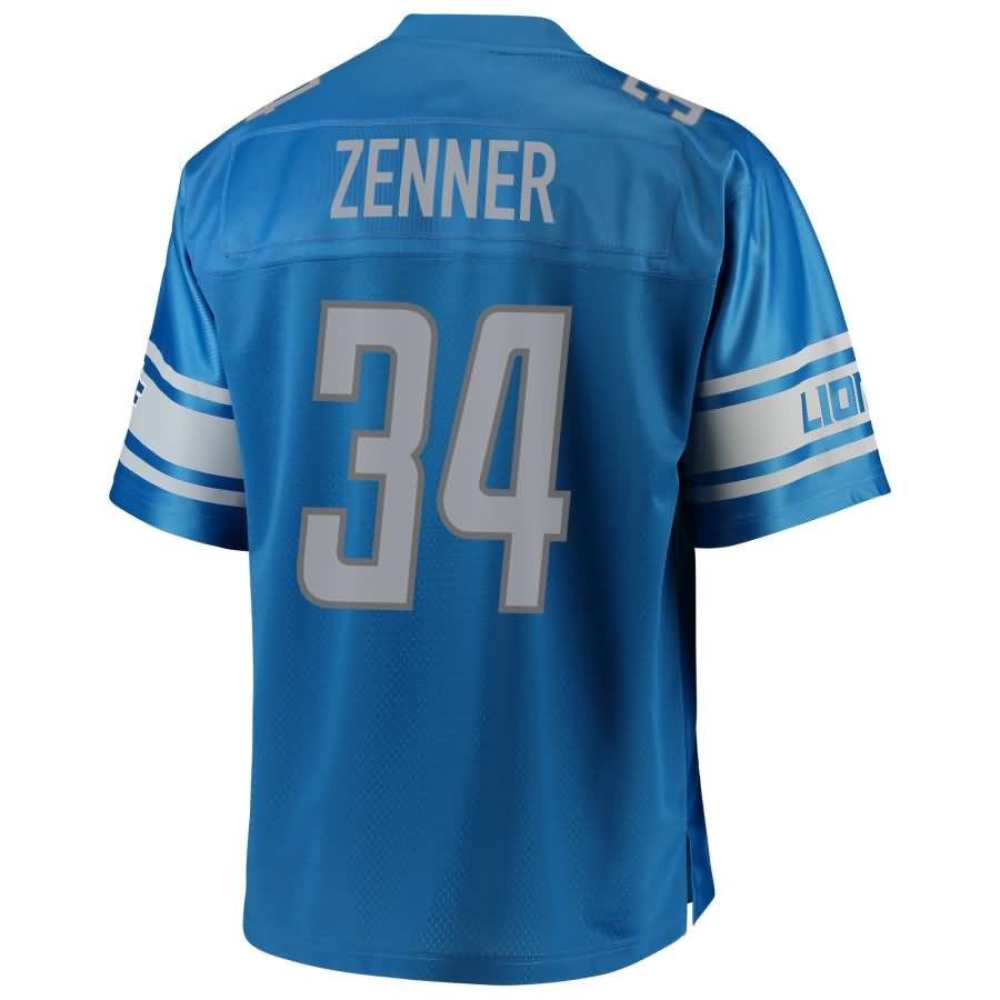 Zach Zenner Detroit Lions NFL Pro Line Team Color Player Jersey – Blue