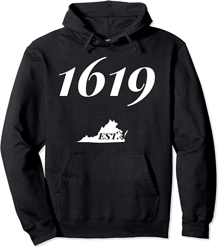 1619 Established Virginia African American History Pullover Hoodie