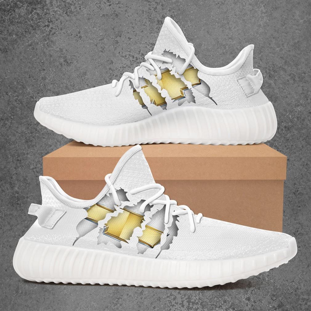 Chevrolet Car Yeezy White Shoes Sport Sneakers