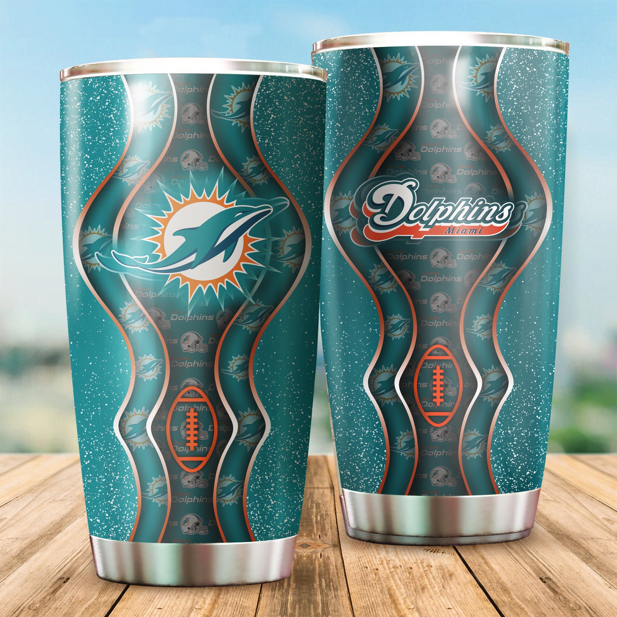 Miami Dolphins Tumbler Bg346