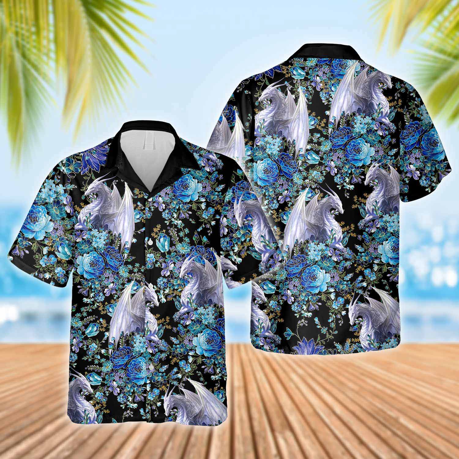 Lovely Dragon Hawaii Shirt For Men Women Ha20459