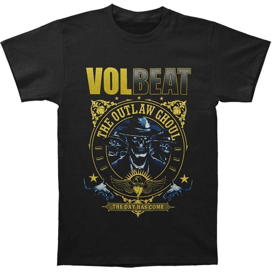 Personalized Volbeat Men’S Outlaw Ghouls T-Shirt Men’S Punk T-Shirt