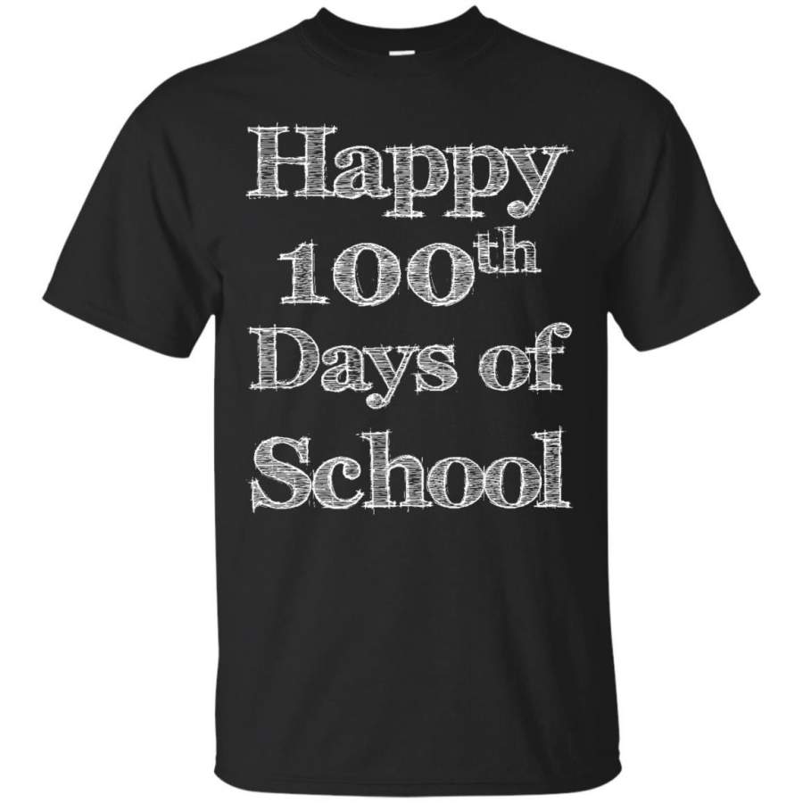 AGR Happy 100th Day of School Tshirt 100 Day