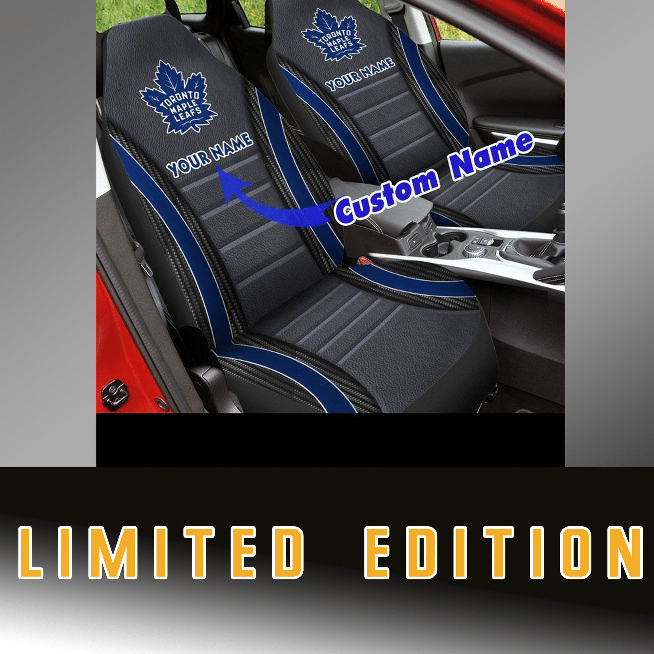 Tm-Leafs Custom Car Seat Covers (Set Of 2) -Ver All