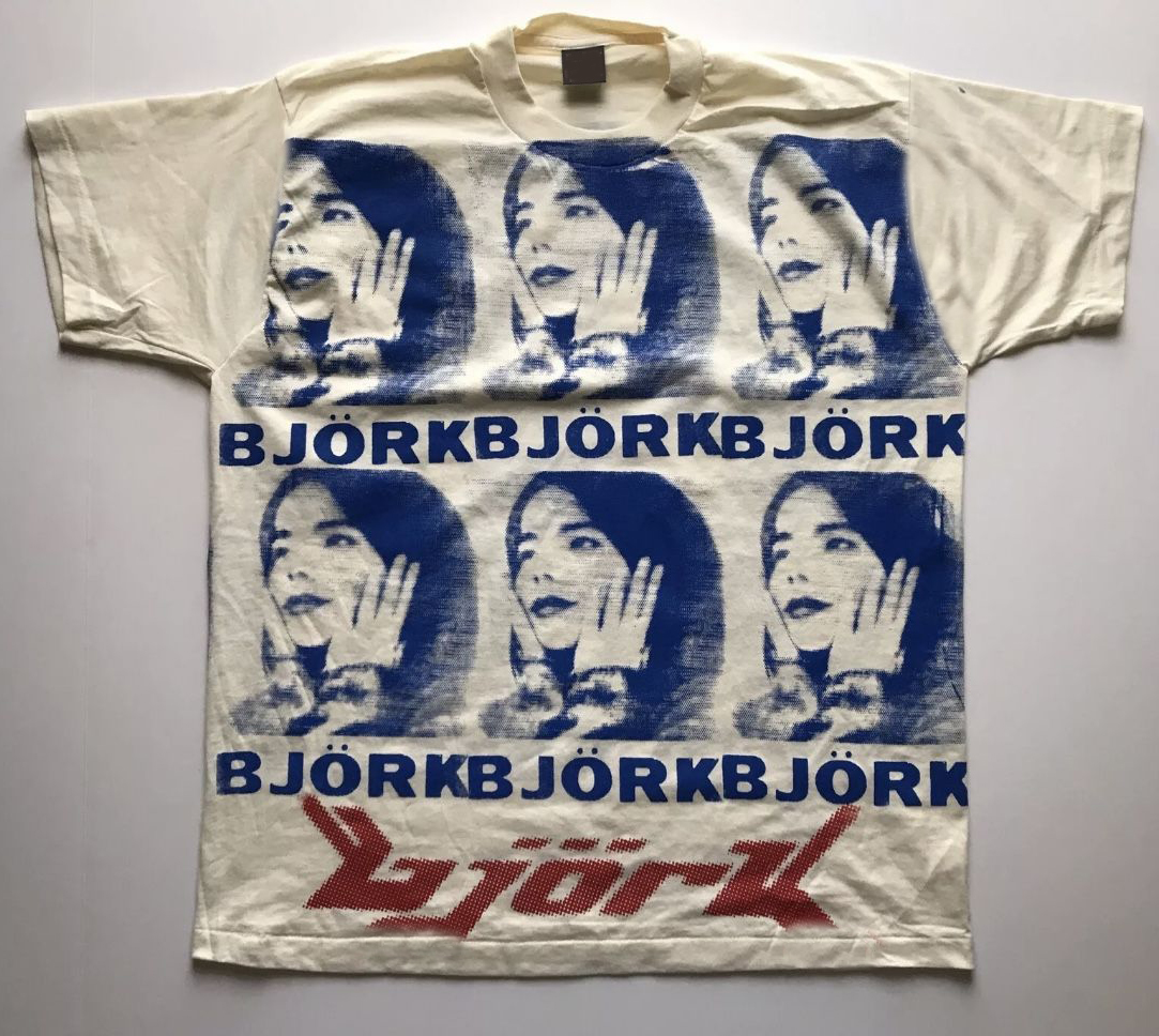 Bj  rk Vintage Music Tee Shirt Outfits