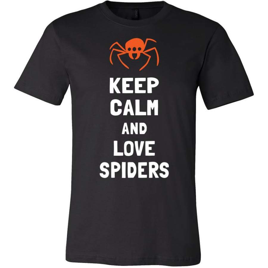 Spider Shirt – Keep Calm – Animal Lover Gift