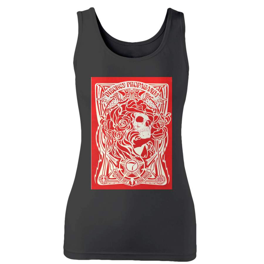 Disobey Propaganda Woman’s Tank Top