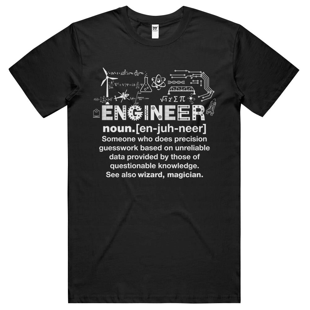 Engineer Humor Definition T Shirts