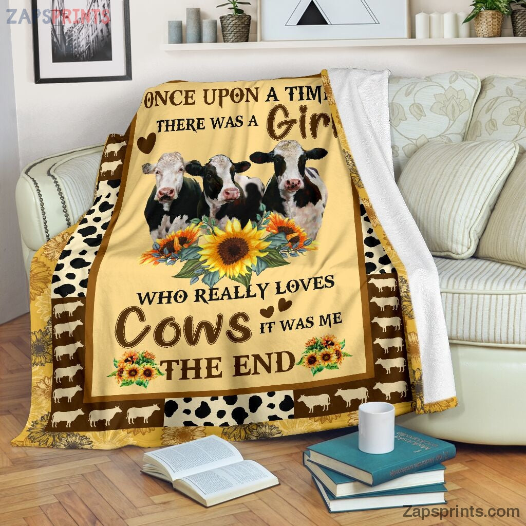 Who Really Loves Cows It Was Me Blanket – Cool Gift Ideas