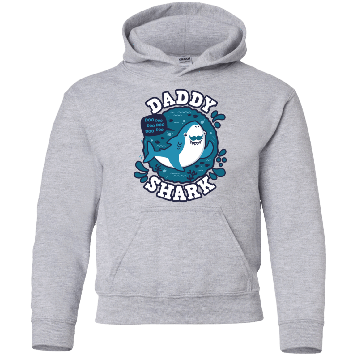 Shark Family Trazo – Daddy Youth Hoodie