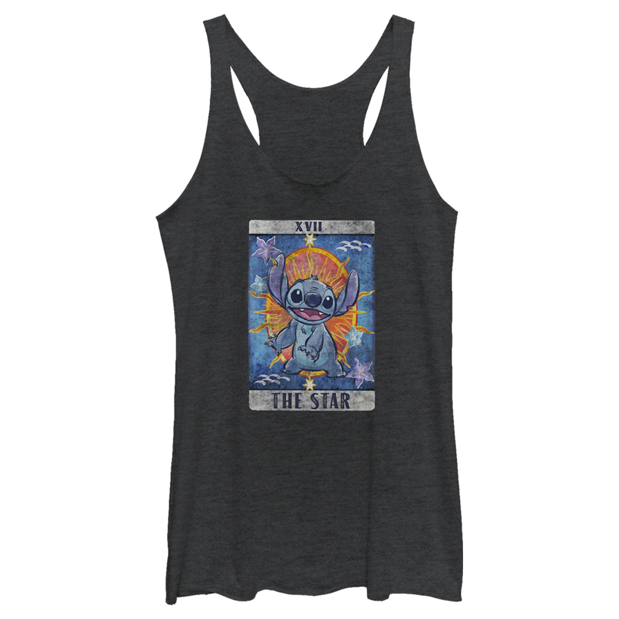 Women’S Lilo & Stitch Star Tarot Card Racerback Tank Top