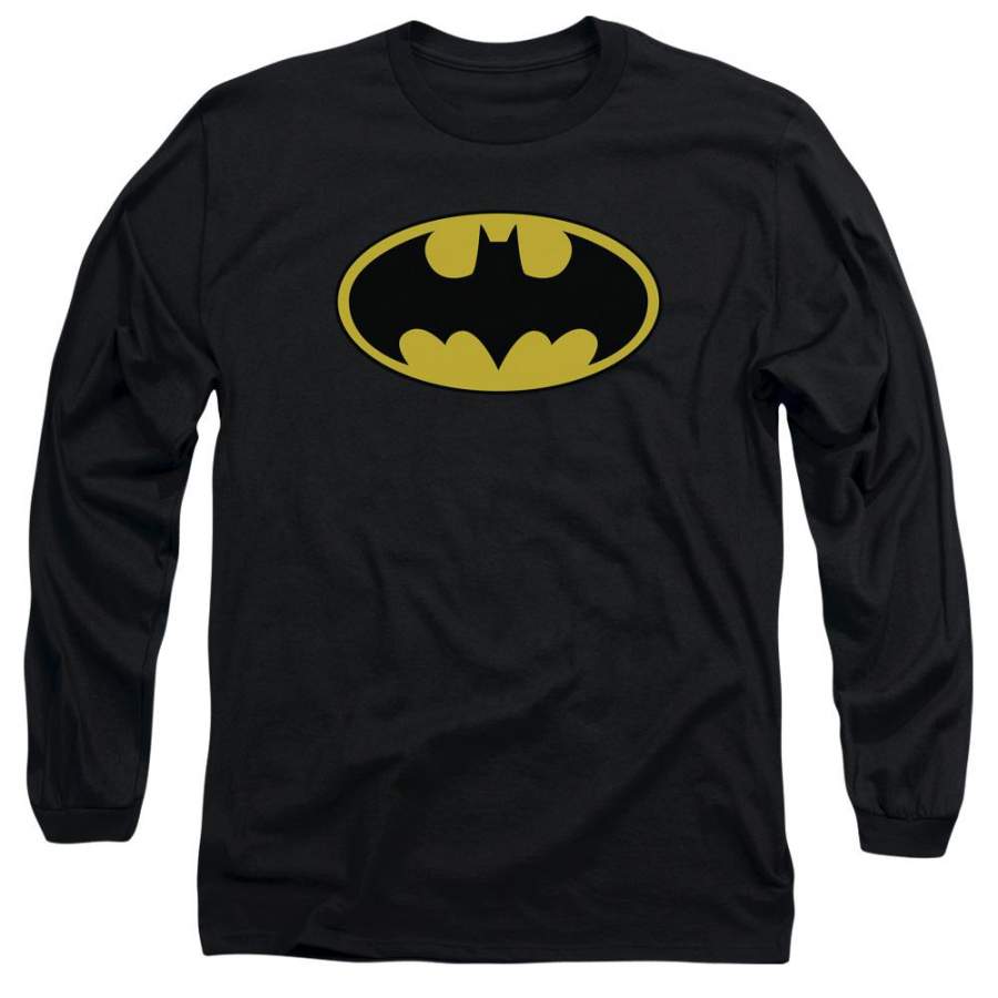 Batman – Classic Logo Long Sleeve Adult 18/1