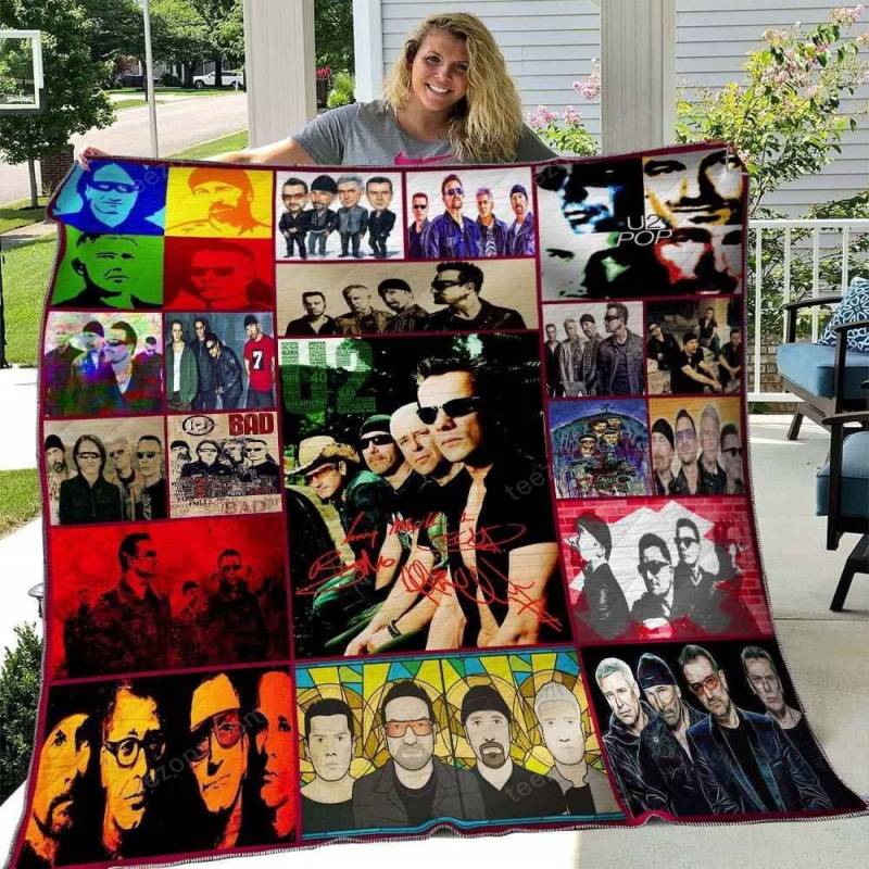 U2 Band Blanket TH1507 Quilt