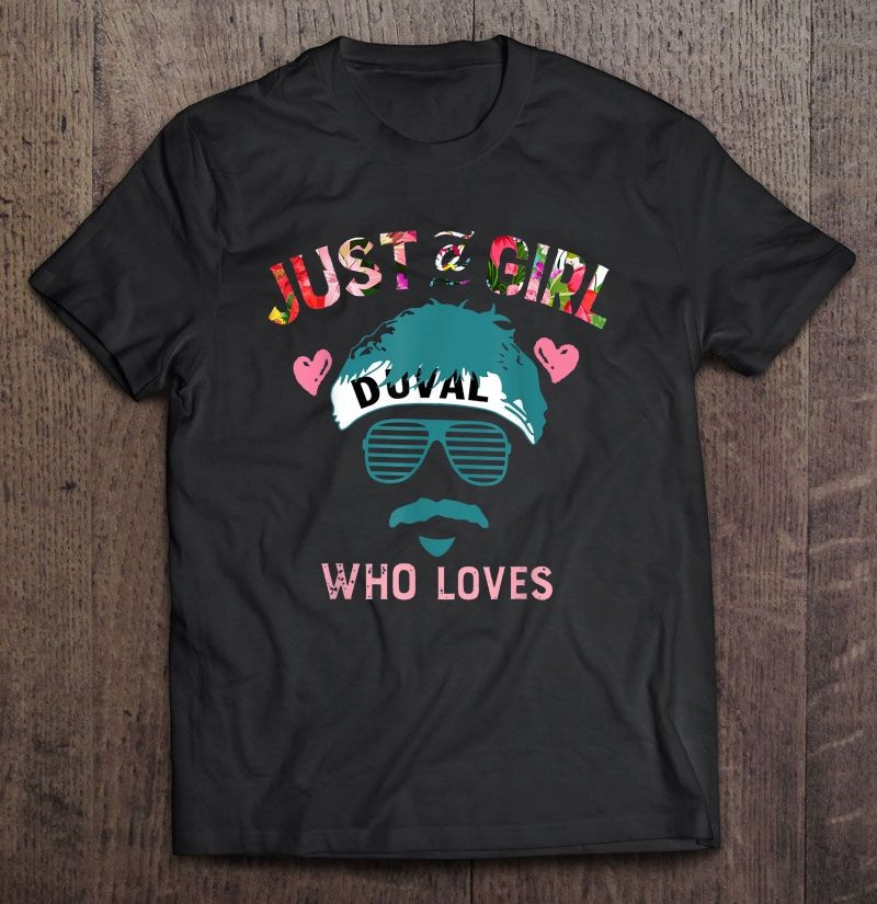 Just A Girl Who Loves Gardner Minshew Floral Version Gift Trending Design Shirt