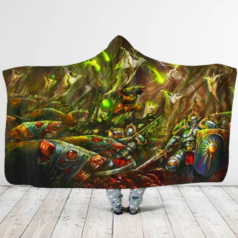 Warhammer Skaven Battletome Hooded Blanket