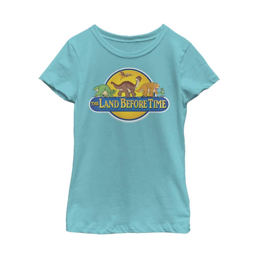 The Land Before Time Girl’s Character Title  T Shirt