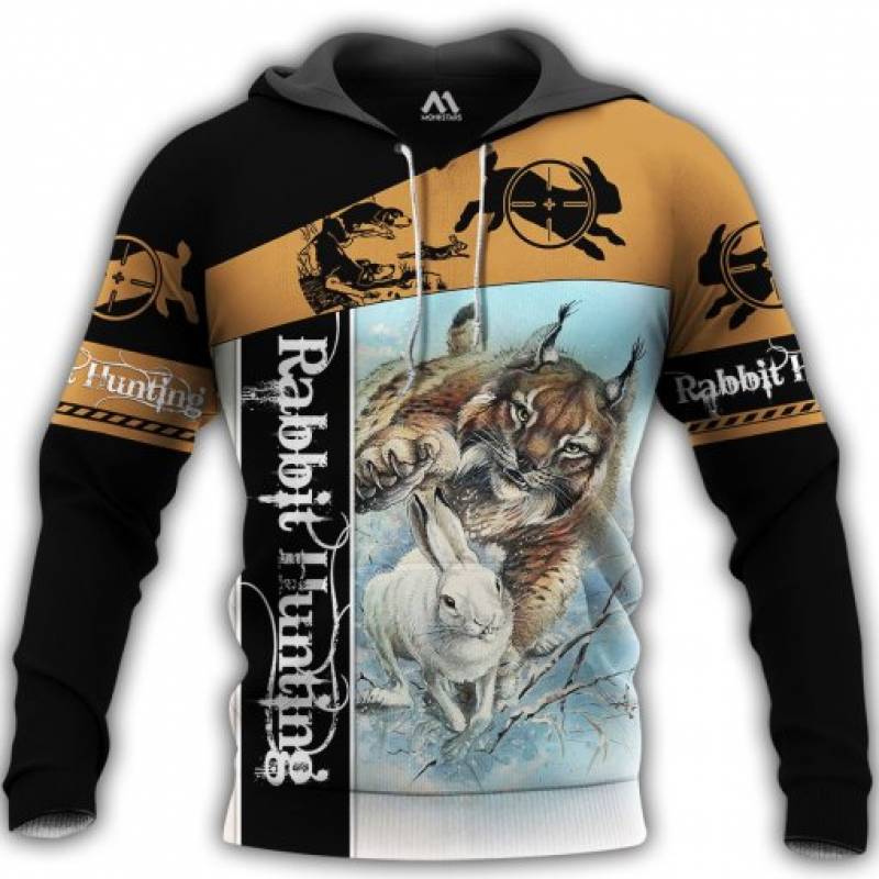 Rabbit Hunting 3D All Over Printed Hoodie AM211165