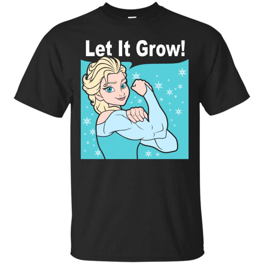 Yoga – Funny Gym Elsa Let It Grow Fitness T Shirt & Hoodie