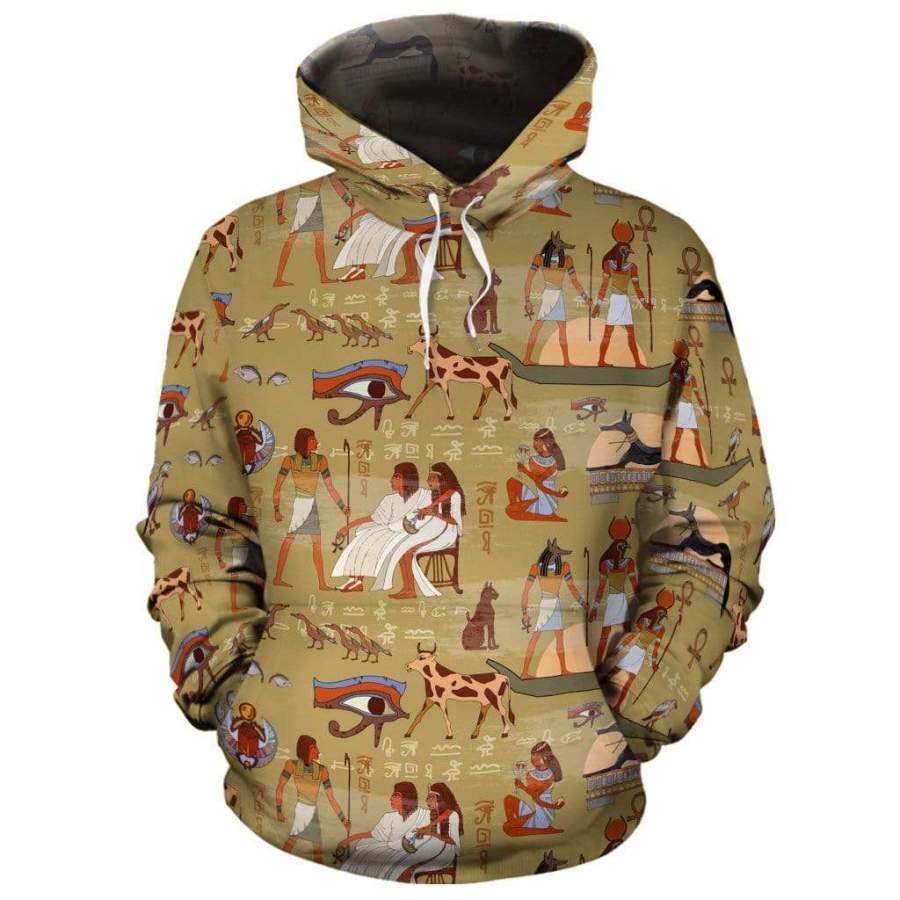 Egyptian Art All-over Hoodie