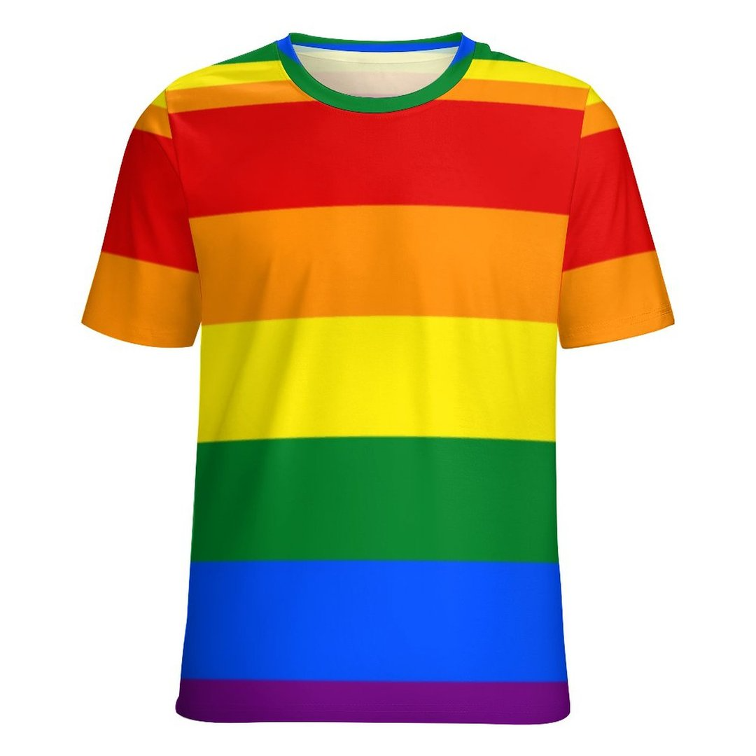 Love Equality Rainbow Flag Lgbt Lesbian Gay Pride Short Sleeve Shirt Women Plus Size Blouse Tunics Tops