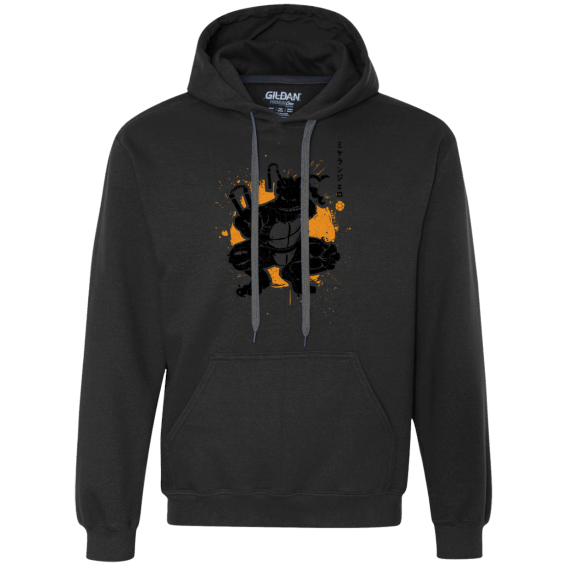 TMNT - Nunchaku Warrior Premium Fleece Hoodie - EmprintsTOP