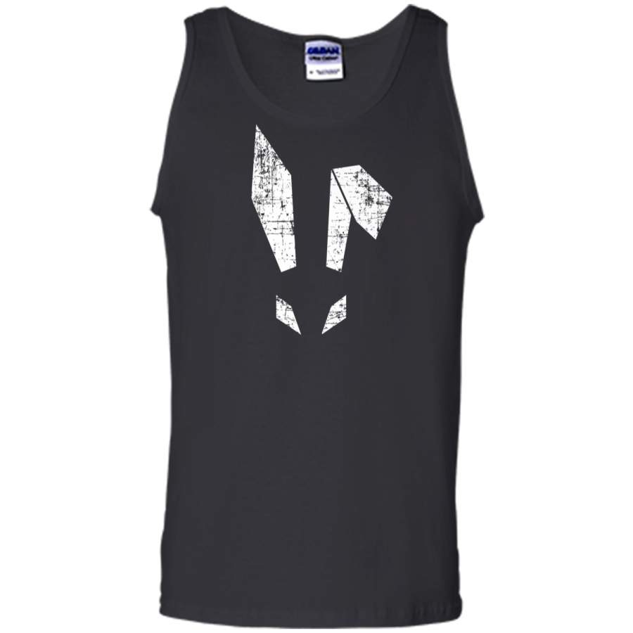 Bad Easter bunny geometric grunge look Men Woman T Shirt d Tank Top