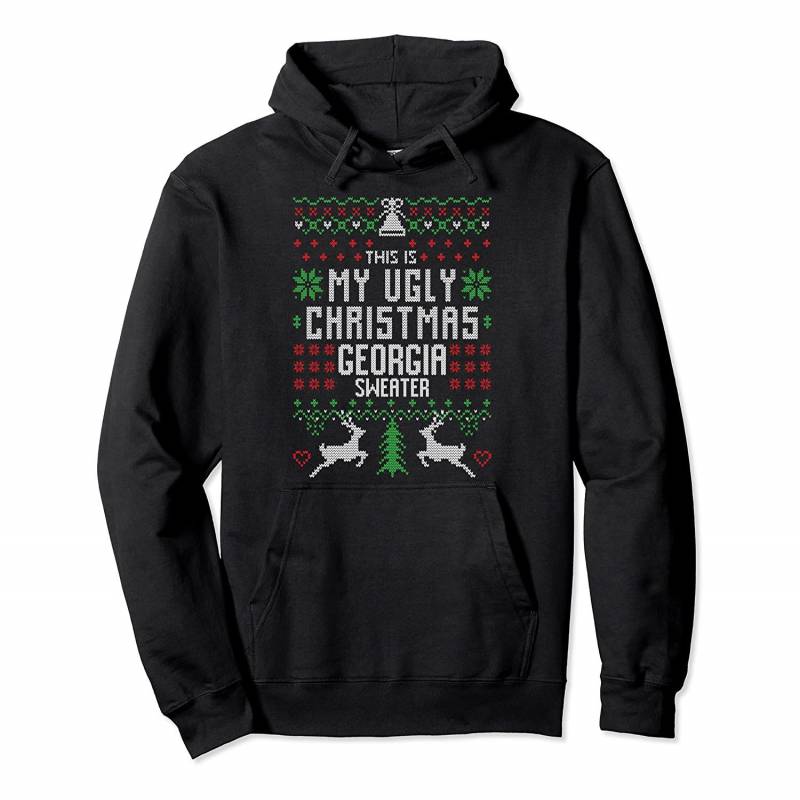 This is My Ugly Christmas Georgia Sweater Funny Xmas Gifts Pullover Hoodie, T Shirt, Sweatshirt