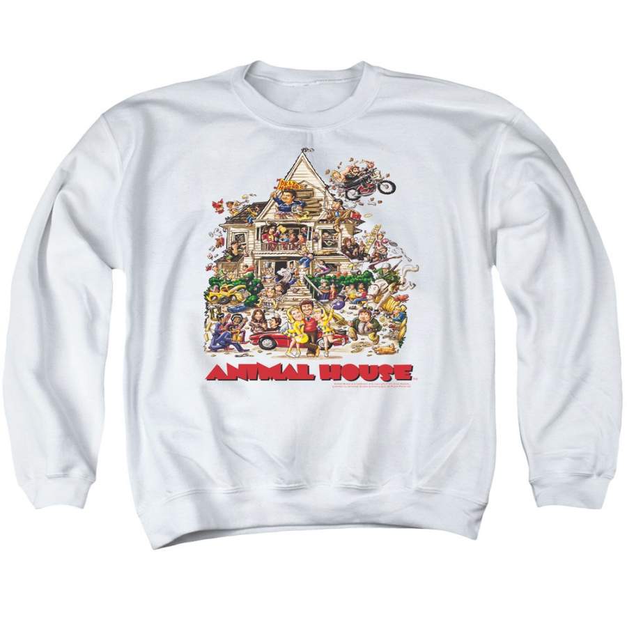 Animal House – Poster Art Adult Crewneck Sweatshirt