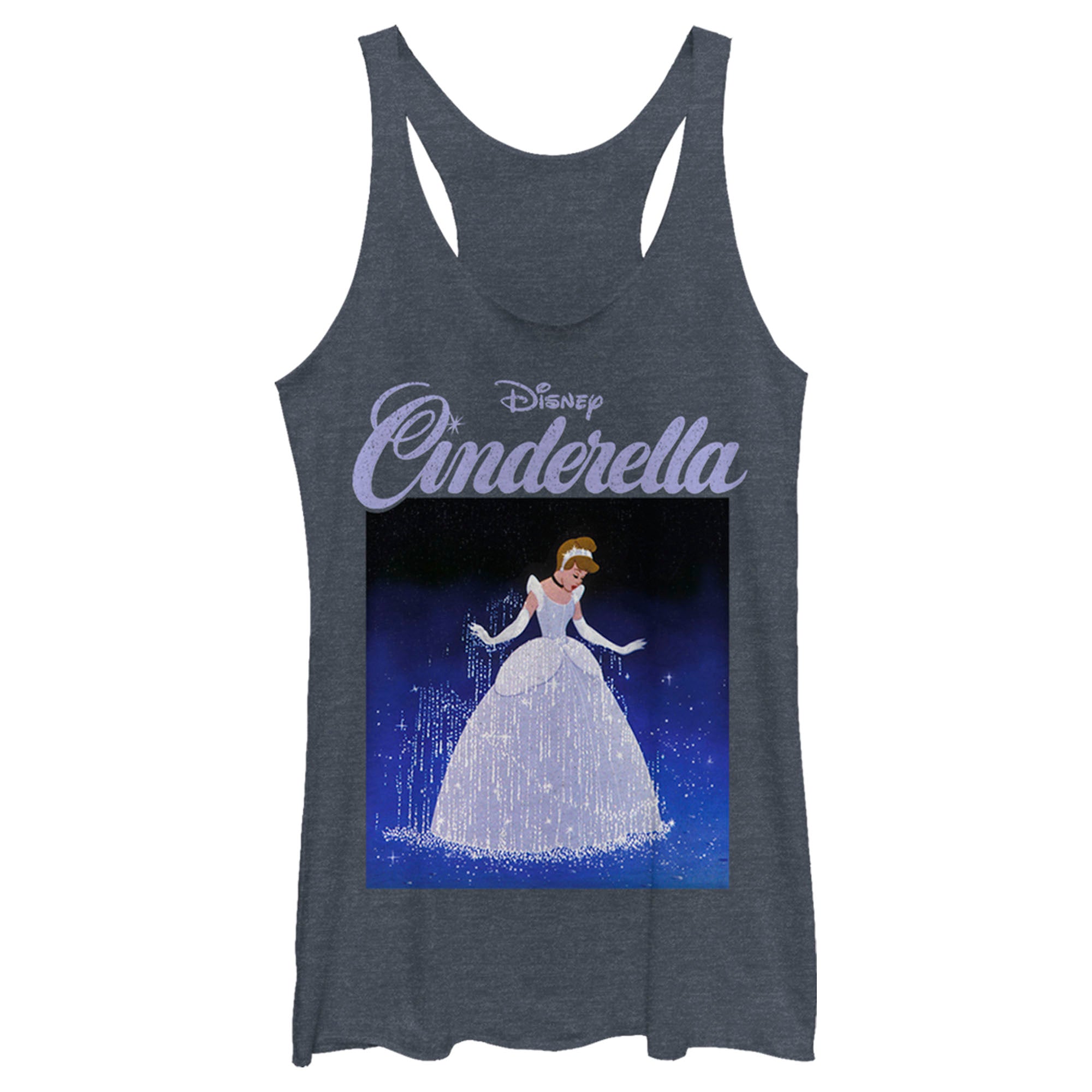 Women’S Cinderella Magic Gown Moment Racerback Tank Top