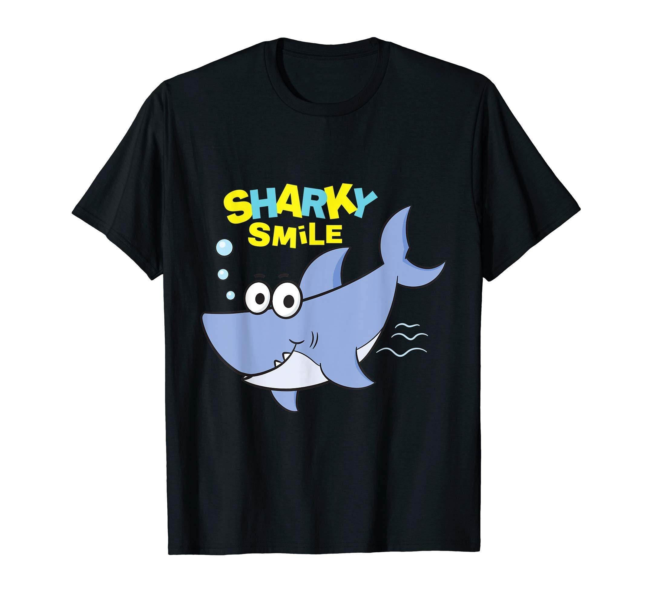 Daddy Shark Baby Shark Mens T-Shirt Shark Doo Doo Doo Tee