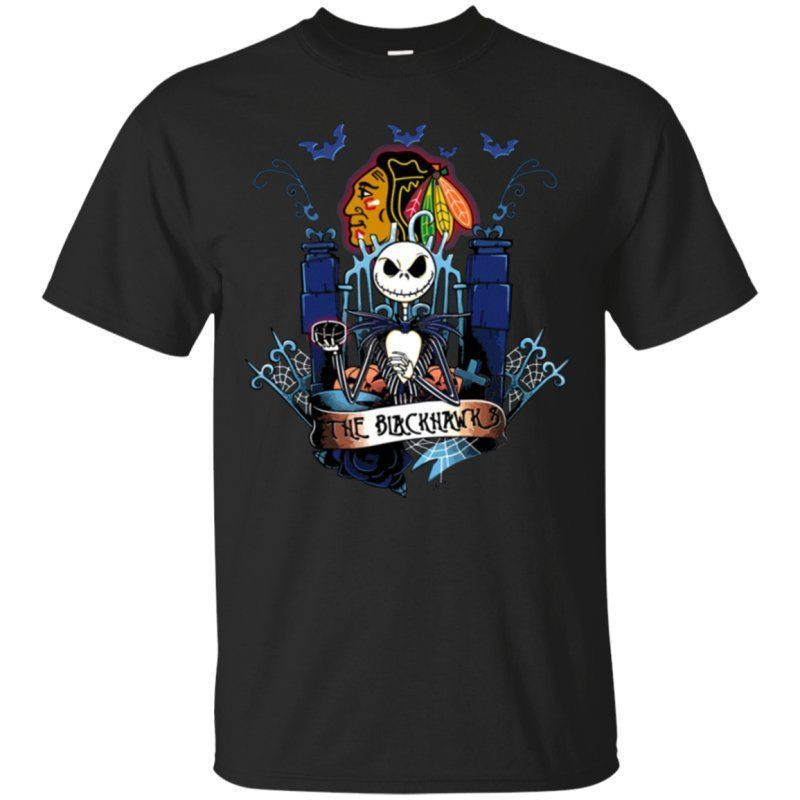 Chicago Blackhawks Halloween The Nightmare Before Christmas Shirt For Shirt