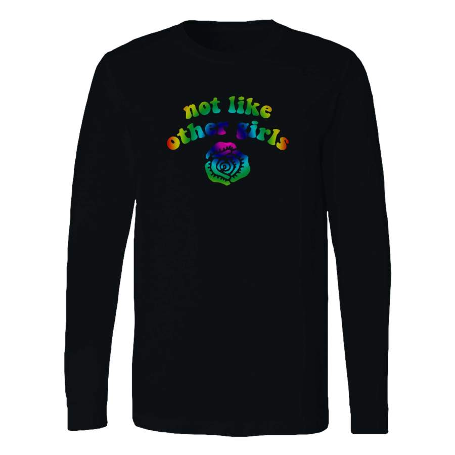 Not Like Other Girls Scarlet Begonia Grateful Dead Onesie Baby Bodysuit Long Sleeve T-Shirt