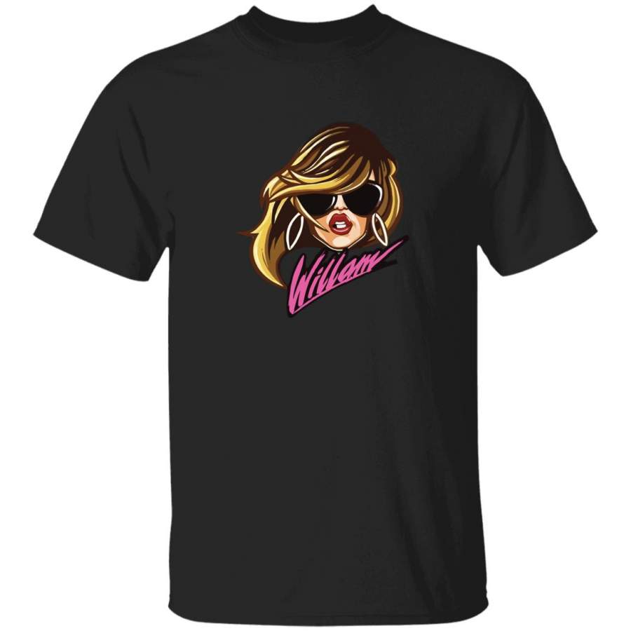 Drag queen merch willam signature t shirt blue black