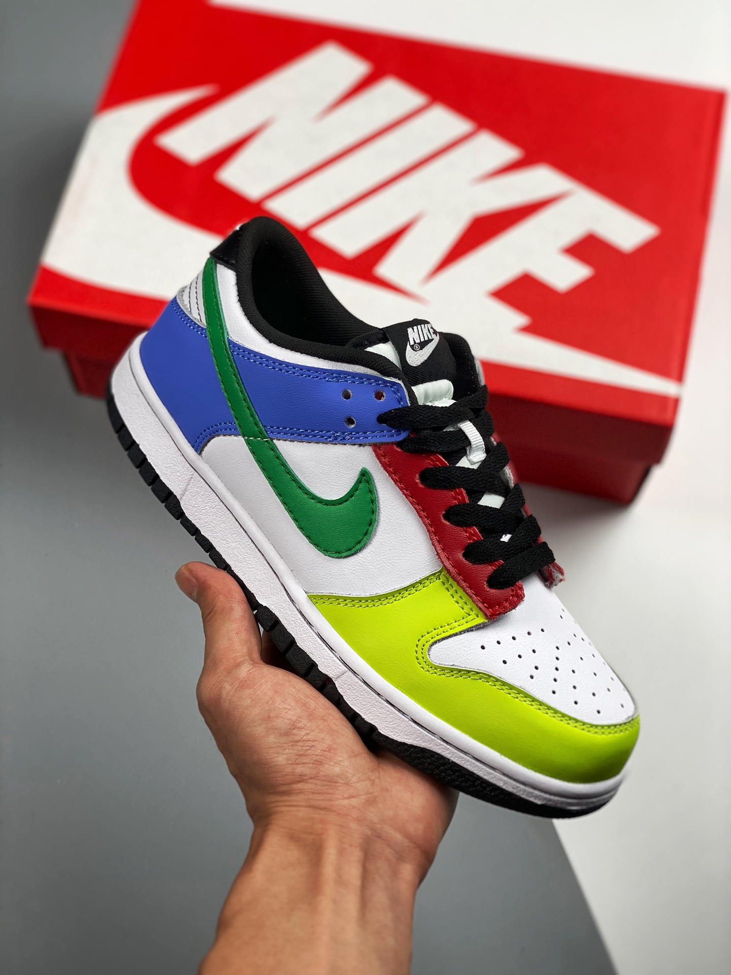 Nike Dunk Low Green Strike Multi-Color DD1503-106 5339408