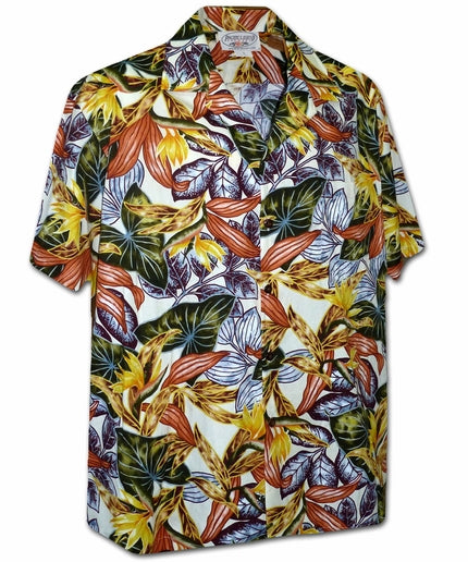 Paradise Heat Cream Hawaii Shirt Ha76621