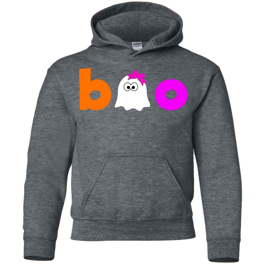 Halloween Boo Girl Ghost  Youth Hoodie