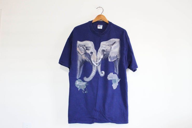 Vintage Elephant Hollywild Animal Park Inman South Carolina Shirt