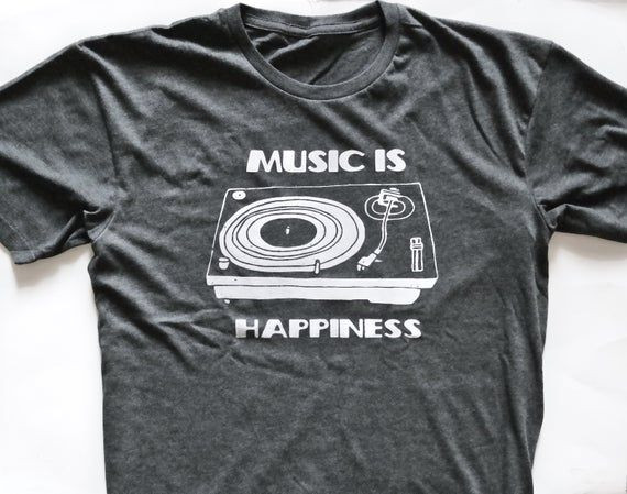 Music Is Happiness Shirt