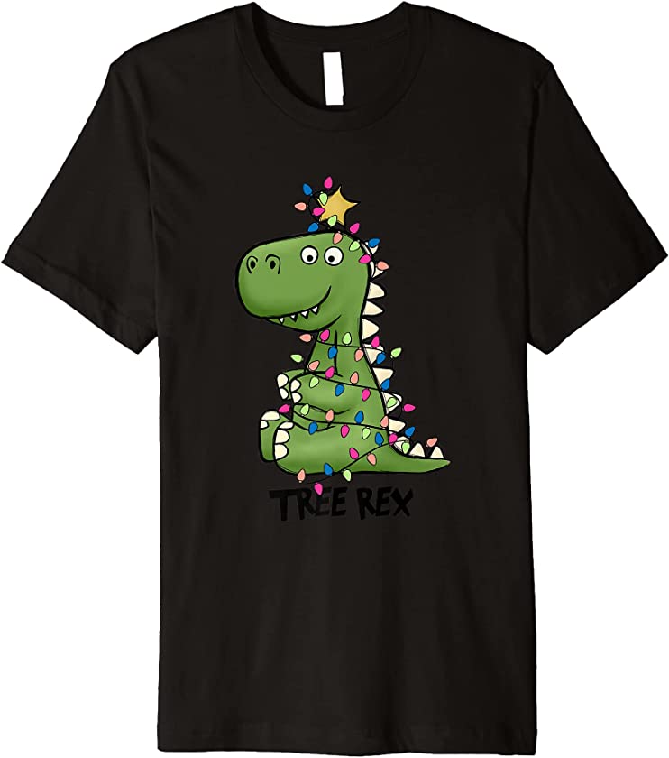 Christmas make people happy | T-Rex christmas Premium T-Shirt