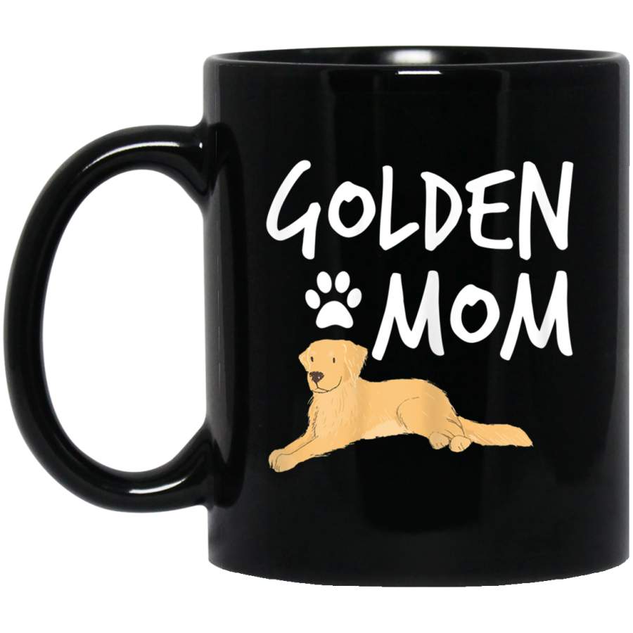 Womens Golden Retriever Mom Dog Puppy Pet Lover Gift Mug