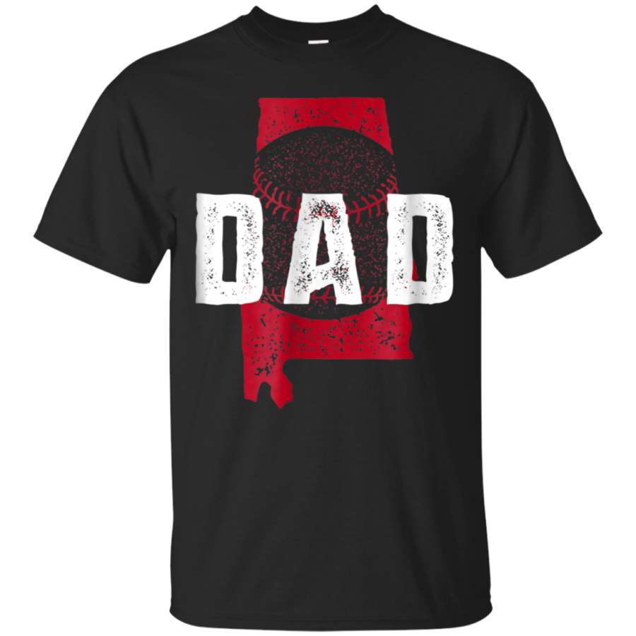 AGR Alabama Baseball Dad distressed vintage retro gift Shirt