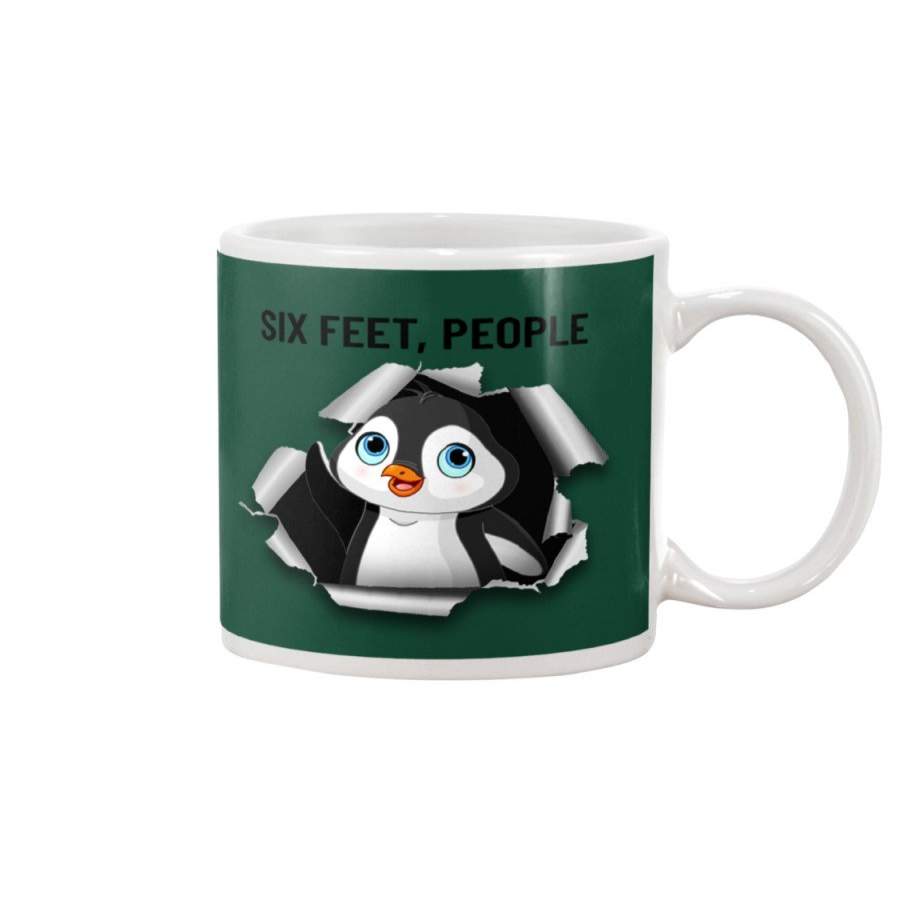 Lovely Phone Case Six Feet People Gift For Penguin Lovers Mug