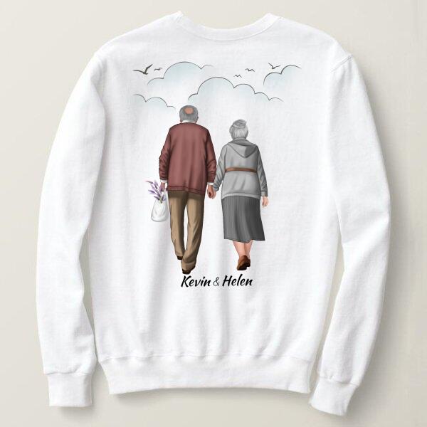Personalized Couple Sweatshirt – Love Couple Shirts – Best Anniversary Gifts For Couples