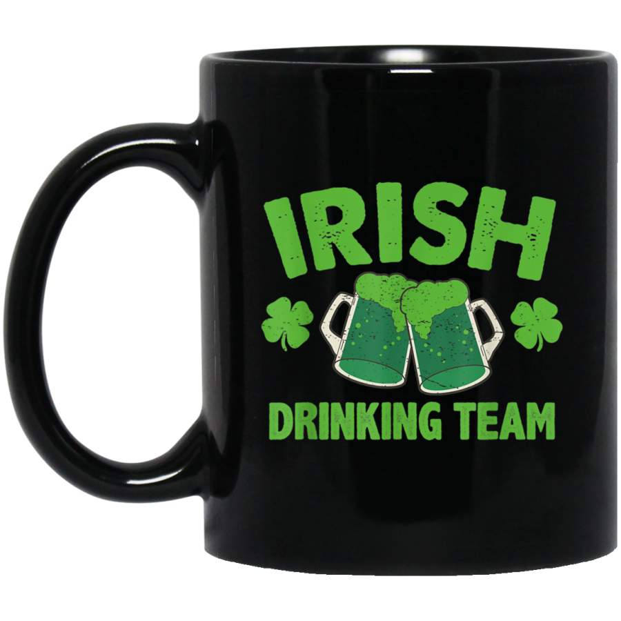 IRISH DRINKING TEAM Ireland St Patricks Day Vintage Mug