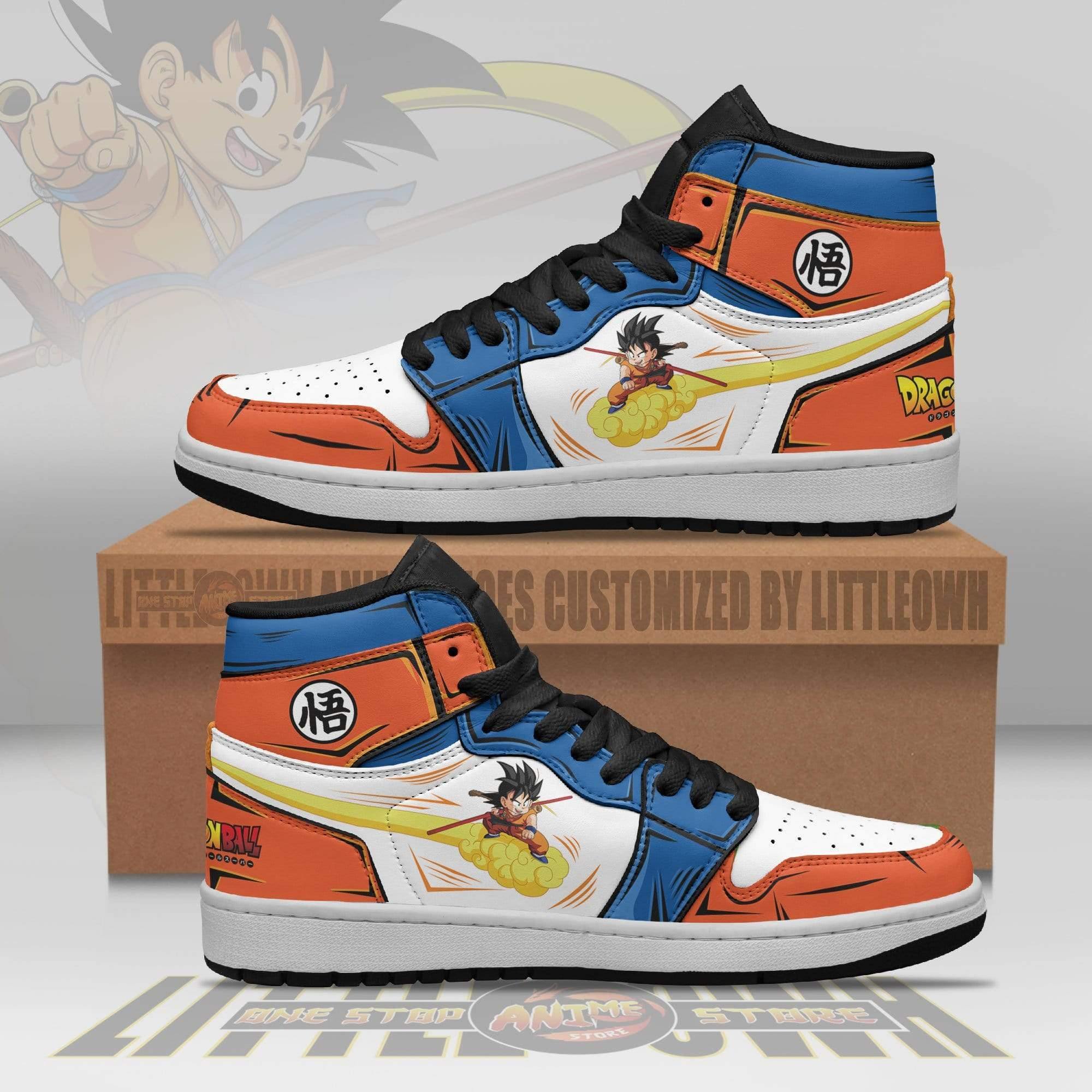Goku Shoes Dragon Ball Z Shoes Nimbus Anime Jd Sneakers – Katheri Store