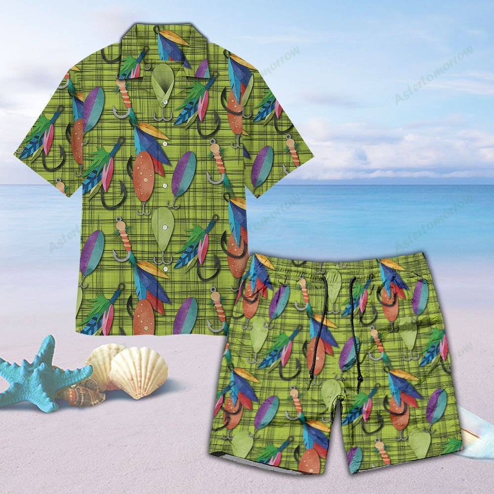 Fishing Lures Unisex Hawaiian Shirt Beach Hawaiian Ha56580