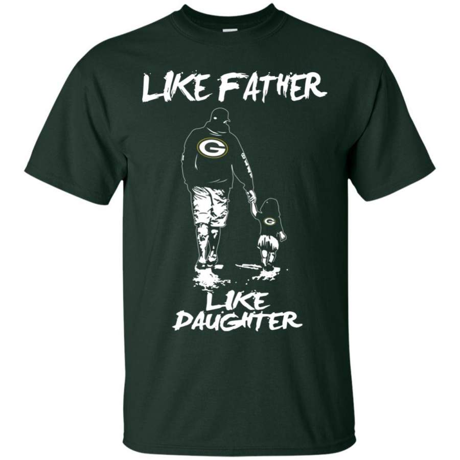 Like Father Like Daughter Green Bay Packers T Shirts